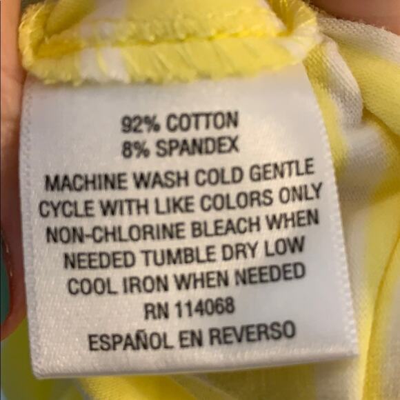 Maison Jules striped tie front tank top - Picture 5 of 5